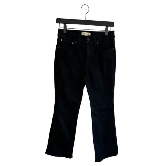 New! Madewell Petite Kick Out Mid-Rise Crop Jeans - Picture 5 of 8